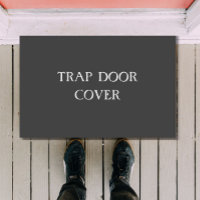 "TRAP DOOR COVER" Funny Introvert Antisocial