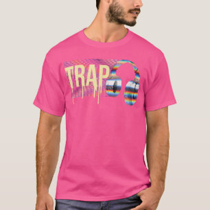 Trap House Music Gangsta Rap Hip Hop Headphones Ed T-Shirt