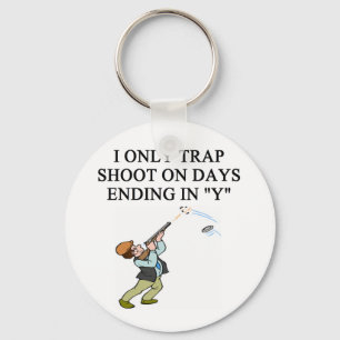 TRAP shooting Key Ring