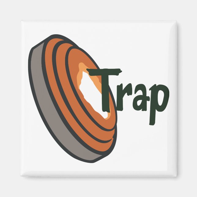 Trap Shooting Magnet (Front)