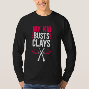 Trap Shooting Mum Funny Trap Shooting Mama T-Shirt