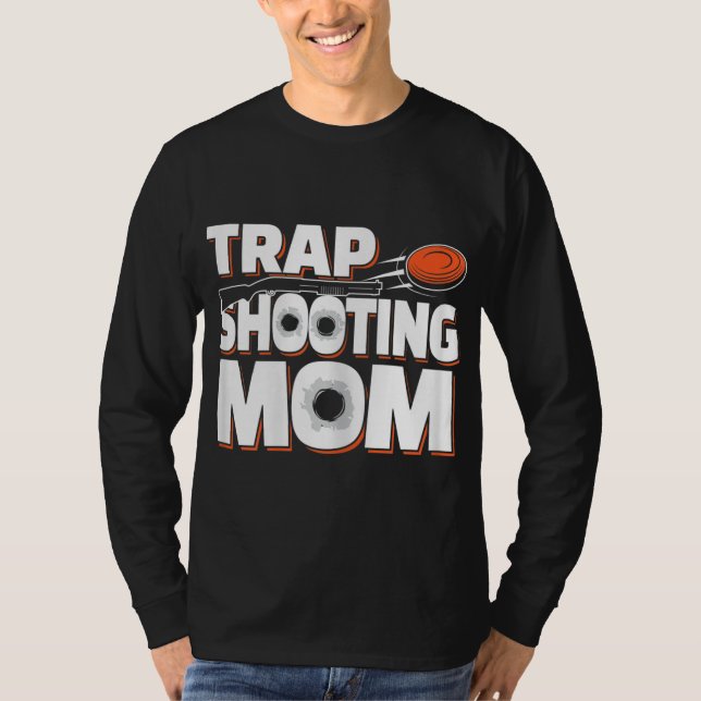 Trap Shooting Mum T-Shirt (Front)