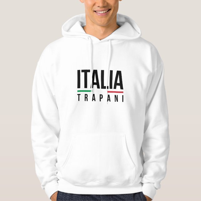 Trapani Italia Hoodie (Front)