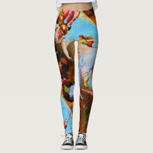 Trapeze Acrobats Gymnast Yoga Pants Running