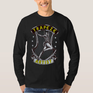 Trapeze Artist Aerial Circus Performance Acrobat C T-Shirt