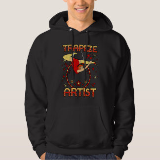 Trapeze Artist Aerialist Aerial Hoop Acrobat Circu Hoodie