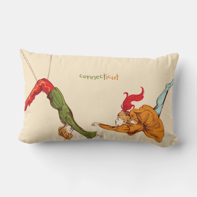 Trapeze Artists Pillow (Back)