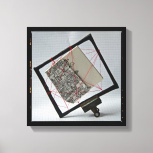 Trapped Artist's Book Photography Canvas Print