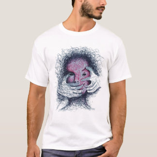 Trapped Emotions – Surreal Abstract Art T-shirt De