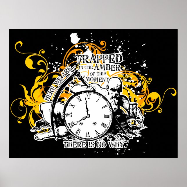 Trapped In The Amber Poster $24.95 (Front)
