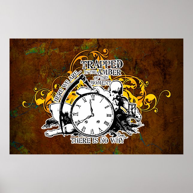 Trapped In The Amber Poster $24.95 (Front)