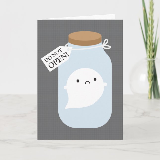 Trapped Little Ghost Card (Front)