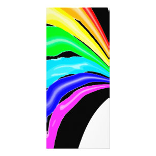 Trapped rainbow rack card