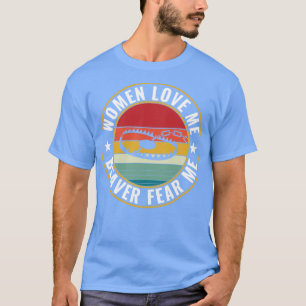 Trapper Funny Beaver Fear Me Trap Hunting T-Shirt