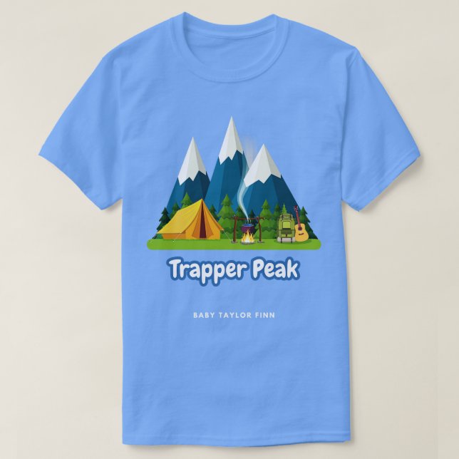 Trapper Peak T-Shirt (Design Front)