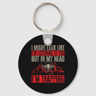 Trapping Trap Hunting Trapper 1  Key Ring