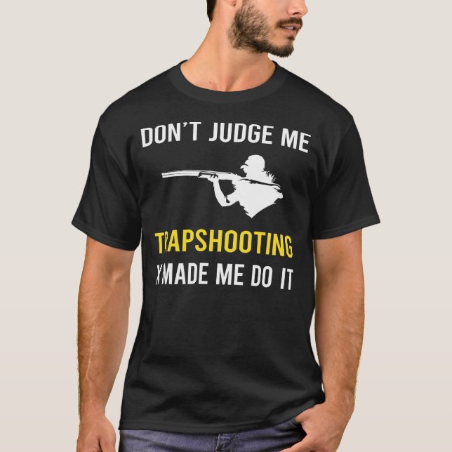 Trapshooting Trap Shooting Clay Target Shooting T-Shirt (Front)