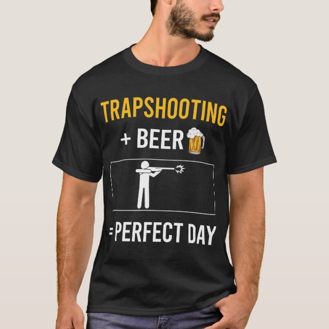 Trapshooting Trap Shooting Clay Target Shooting T-Shirt (Front)