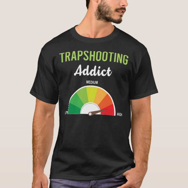 Trapshooting Trap Shooting Clay Target Shooting T-Shirt (Front)
