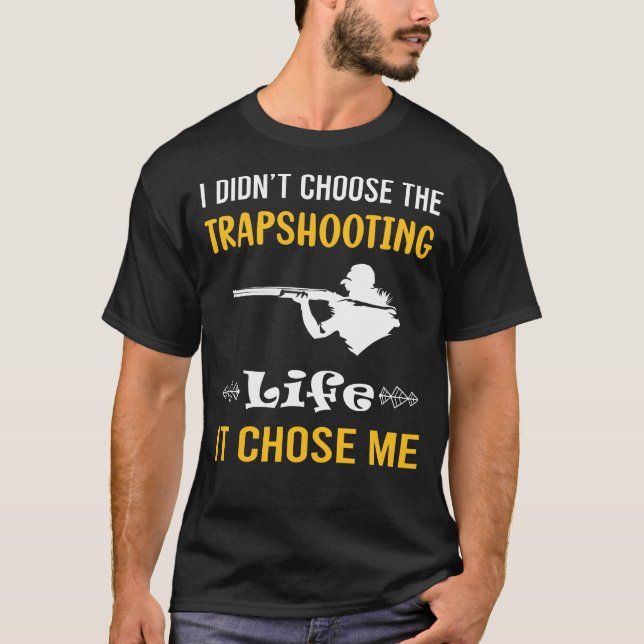 Trapshooting Trap Shooting Clay Target Shooting T-Shirt (Front)