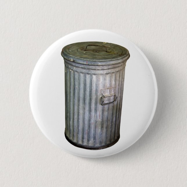 trash bin 6 cm round badge (Front)