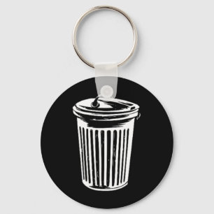 Trash Can Halloween Costume Garge Can Trashcan Cos Key Ring