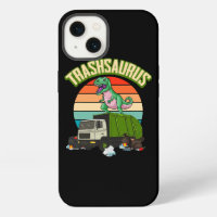 Trash Dinosaur Recycle Trash Truck Driver Garbage