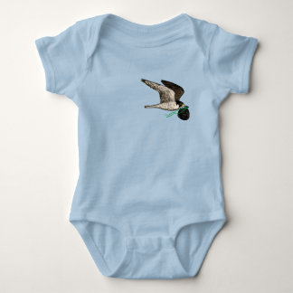Trash Falcons Muffin 1sie- Baby Blue Bodysuit