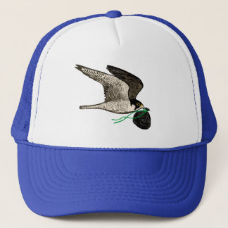 Trash Falcons Official Trucker Hat - Light Blue