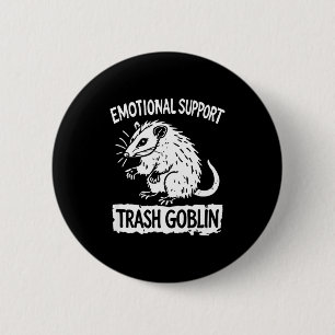Trash Goblin Ssum Emotional Suprt Funny Meme 6 Cm Round Badge