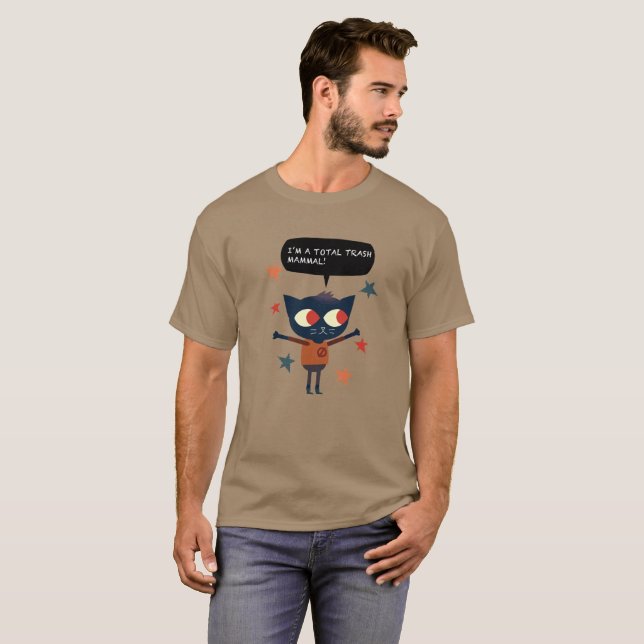 Trash Mammal - Night in The Woods T-Shirt (Front Full)