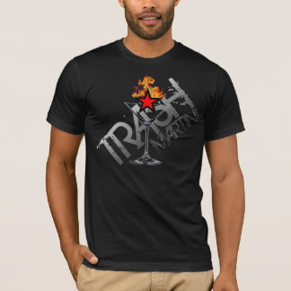 Trash Martini Flaming Martini Shirt