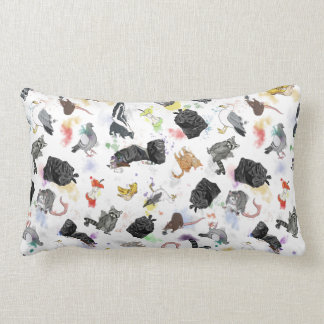 Trash Panda and Friends Lumbar Cushion