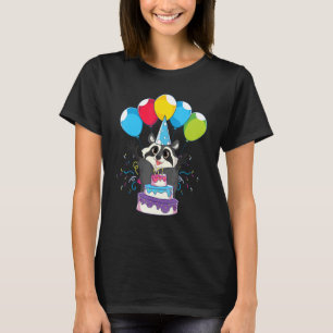Trash Panda Birthday Party Forest Animal   Cute Ra T-Shirt