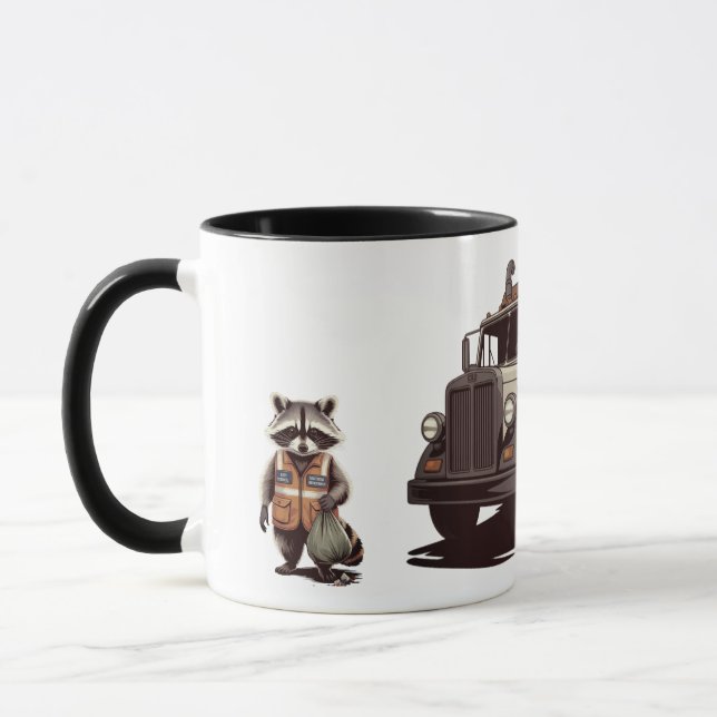 Trash Panda - Dump Truck Trio Mug (Left)