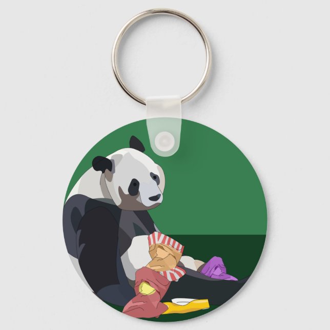 Trash Panda Keychain (Back)