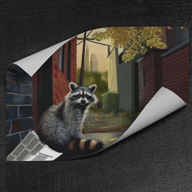 Trash Panda Makes A Decision Poster (Creator Uploaded)