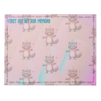 Trash Panda notepad - Notebook
