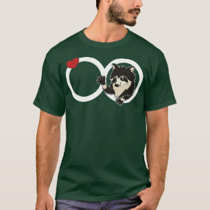 Trash Panda Racoon Lover Infinity Sign Forest Anim T-Shirt
