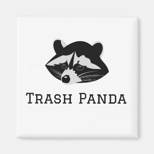 Trash Panda - Racoon Magnet