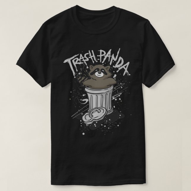Trash Panda Racoon Trashcan Gift Pullover  (Design Front)