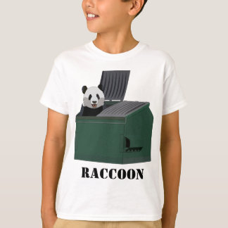 Trash Panda shirt that says RACCOON