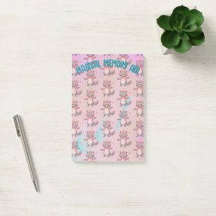 Trash Panda sticky notes - small