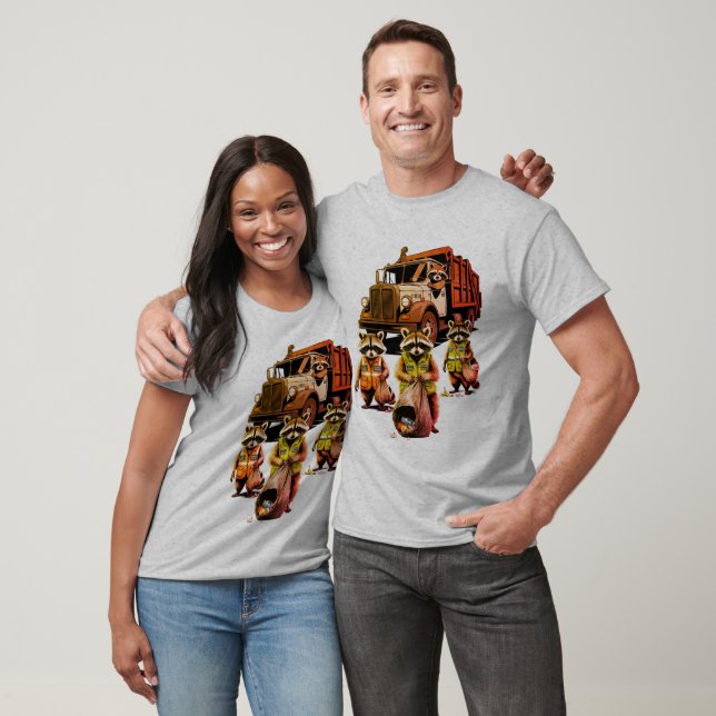 Trash Pandas: The Foursome of the Pandacalypse T-Shirt (Unisex)