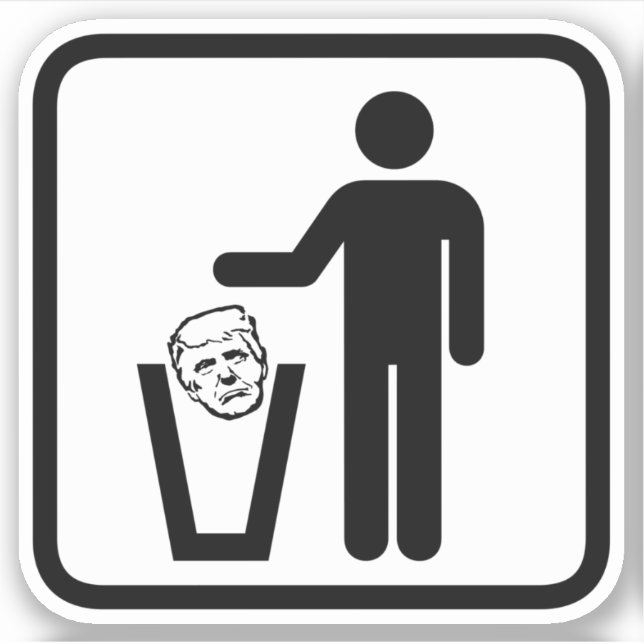 trash trump sign (Front)