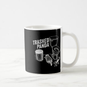 Trashed Panda Funny Drunk Racoon Coffee Mug