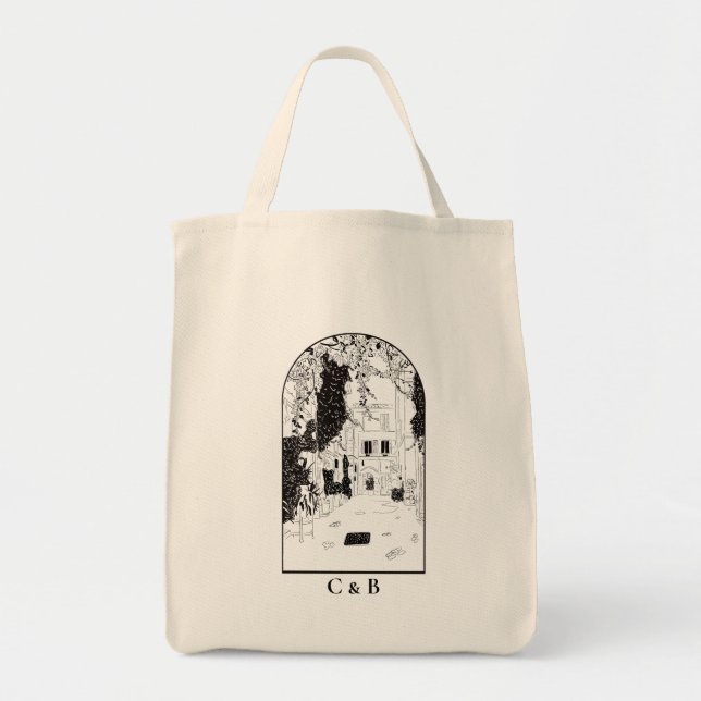 Trastevere, Rome Italy Rome Wedding  Tote Bag (Front)