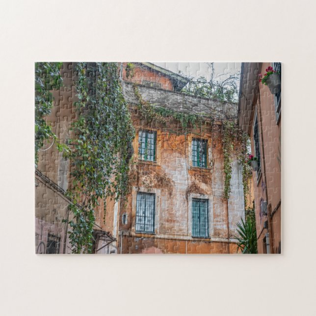 Trastevere Rome puzzle (Horizontal)