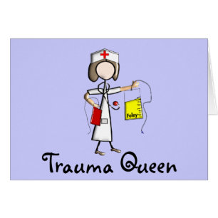 Trauma Nurse "Trauma Queen" T-Shirts and Gifts