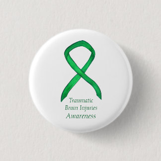 Traumatic Brain Injuries- TBI Awareness Ribbon Pin